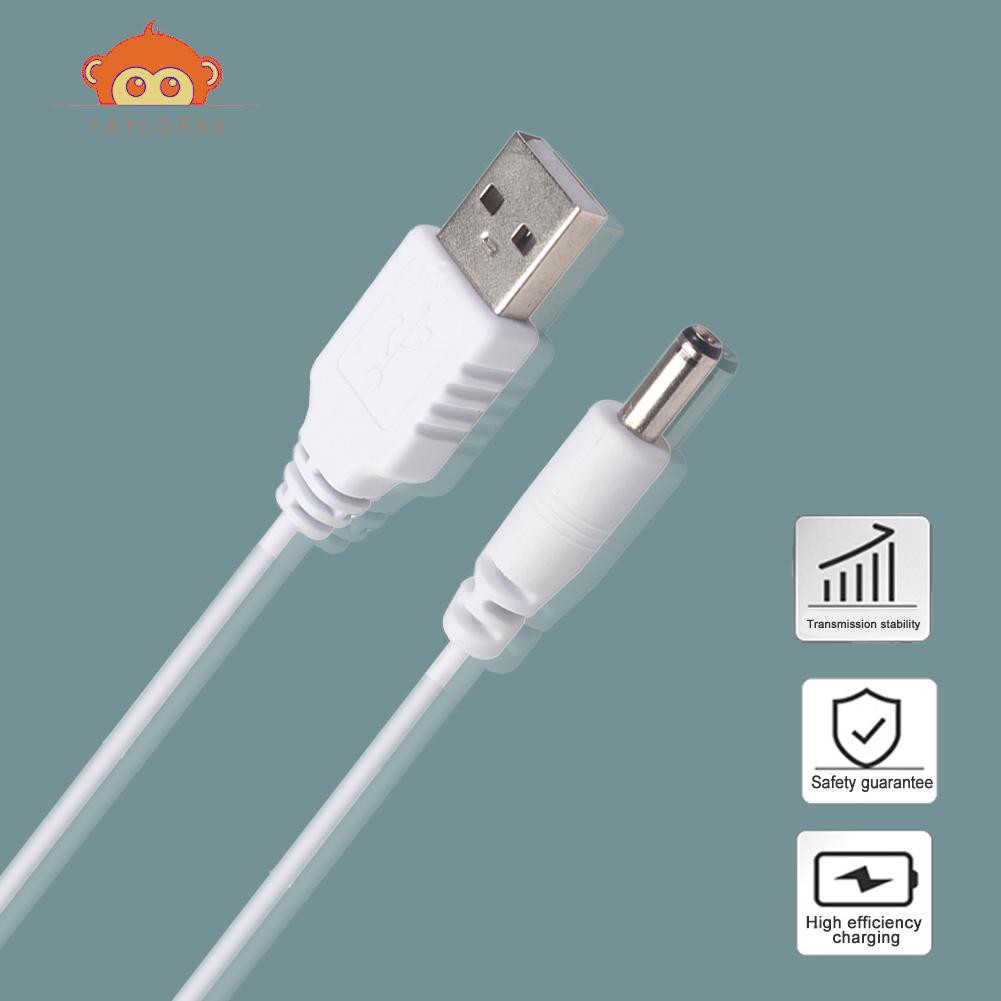 Dây cáp nguồn chuyển đổi nối dài giắc cắm USB đầu cắm type A sang DC 3.5mm 5V 3.5x1.35mm