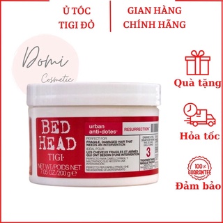 Kem ủ tóc collagen Tigi đỏ dưỡng tóc cấp ẩm phục hồi tóc hư tổn