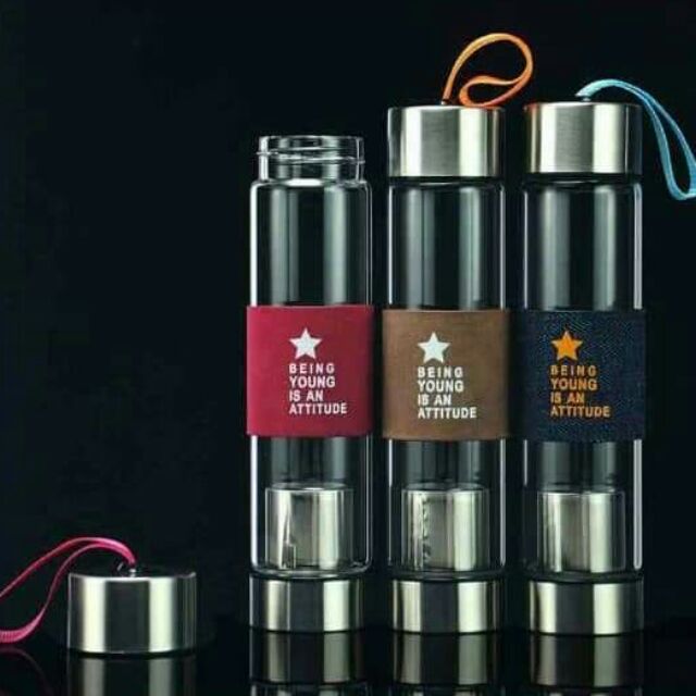 Bình lọc trà thủy tinh 450ml