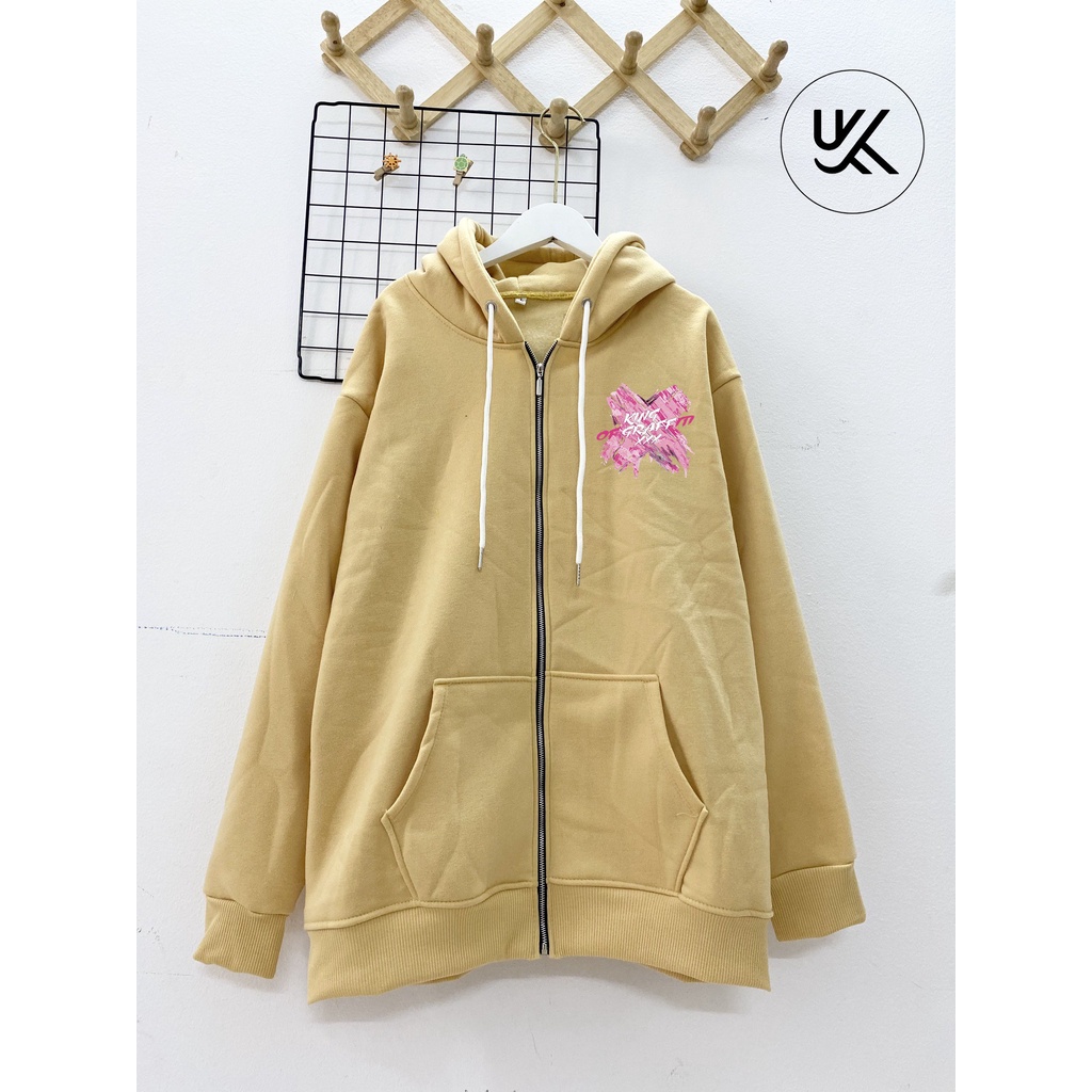 Áo Nỉ HOODIE Dây Kéo KING GRAFFITI XXX, Form Rộng Ulzzang Unisex , hoodie nỉ bông cao cấp, nam nữ. kkimshop