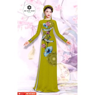 Vn-áo dài truyền thống may sẵn đủ sizesize