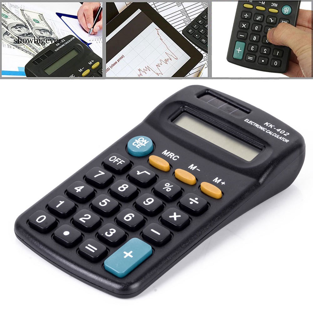 Máy Tính Bỏ Túi 8 Số Mini Tiện Lợi