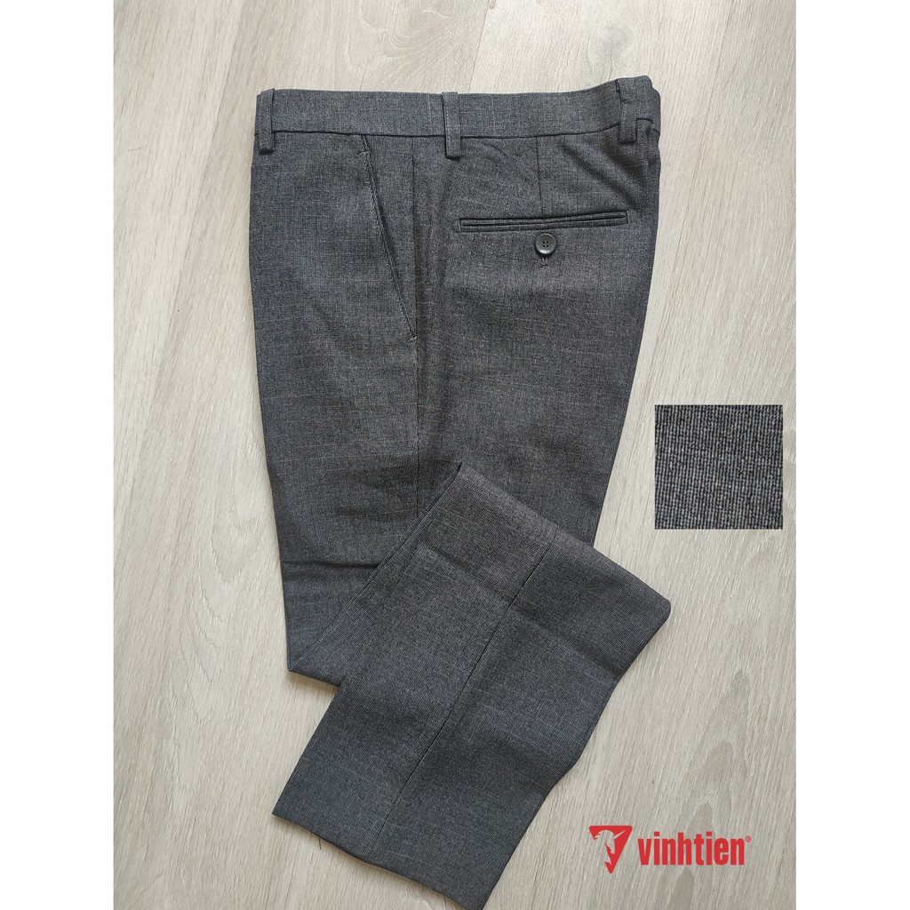 Quần Tây Nam Vĩnh Tiến Ống Đứng Màu Tàn Thuốc Cao Cấp | BigBuy360 - bigbuy360.vn