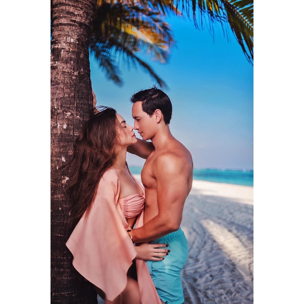 Bikini cam sữa kèm khoác siêu hot