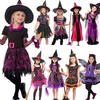 Bộ hoá trang phù thuỷ Halloween các mẫu [ HÀNG ĐẸP Y HÌNH]