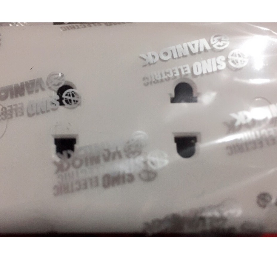 Mặt 2 ổ cắm S19 Sino