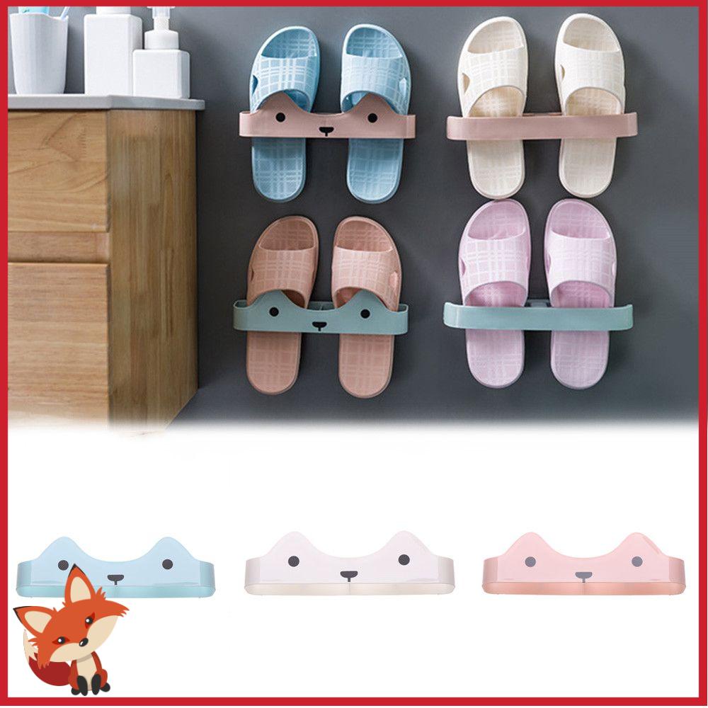 Kệ Gắn Tường Không Đục Lỗ Đơn Giản Nhiều Màu Sắc Cho Phòng Tắm