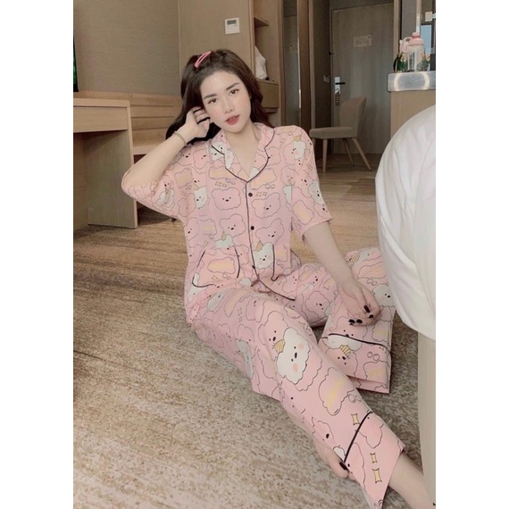 Bộ Pijama 2 Túi - Freesize - Lụa Mịn | BigBuy360 - bigbuy360.vn