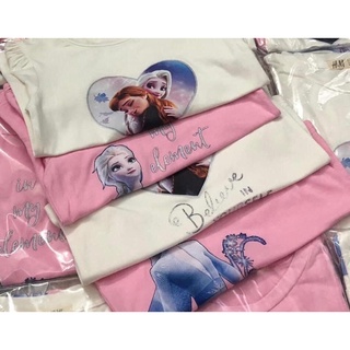 Set áo thun Elsa bé gái 2-10Y