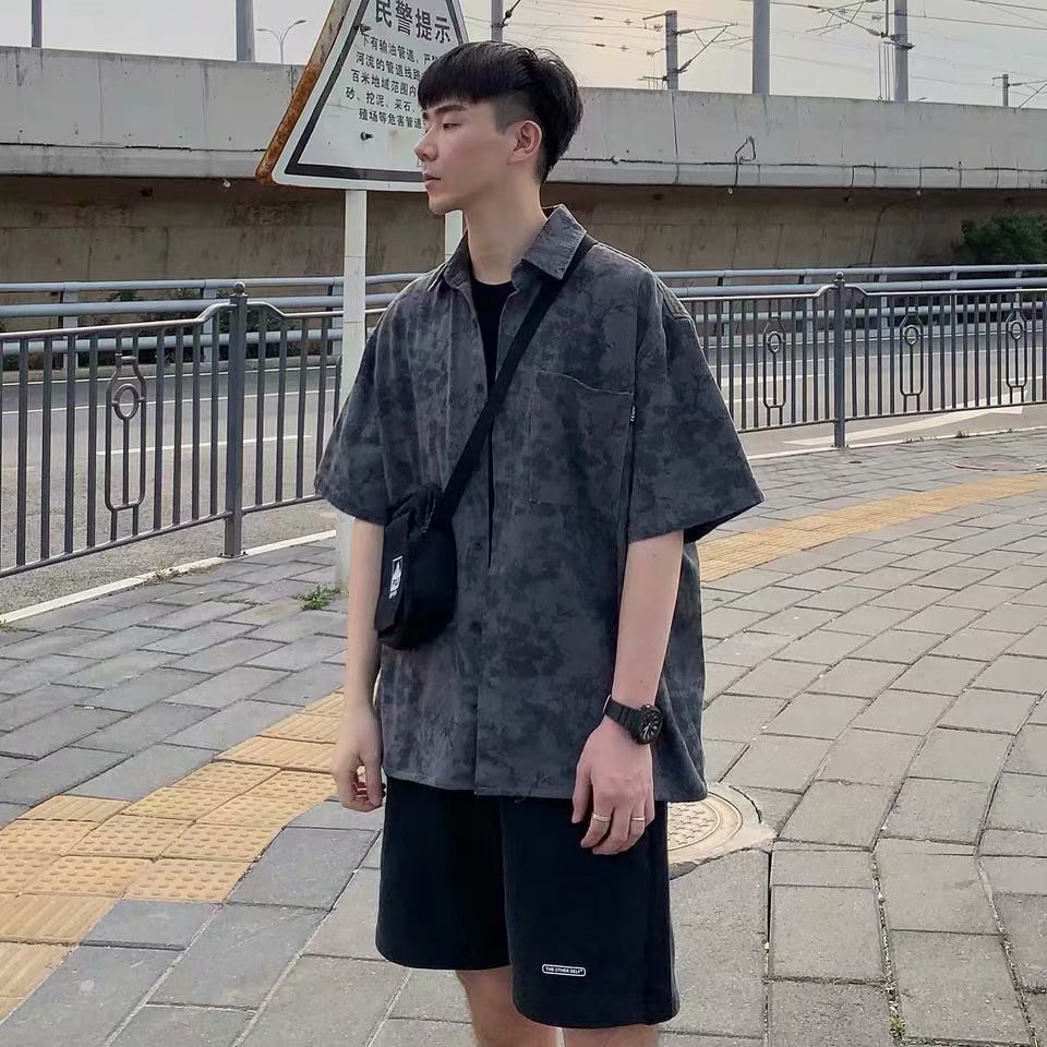 Áo Sơ Mi Tay Ngắn Thời Trang Dành Cho Nam Size M-2Xl
