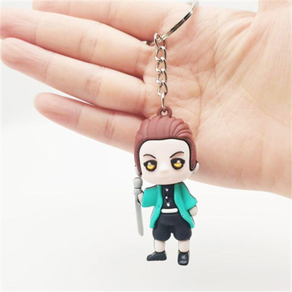 Móc Khóa Hình Nhân Vật Shinobu Zenitsu Kimetsu No Yaiba Nezuko Demon Slayer
