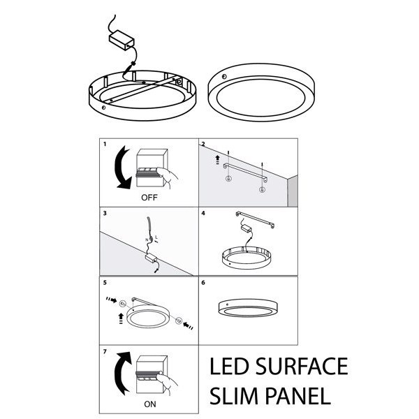 Đèn LED Panel Ốp Trần Nổi Loại Tròn 18W - Chính Hãng NANOCO | BigBuy360 - bigbuy360.vn