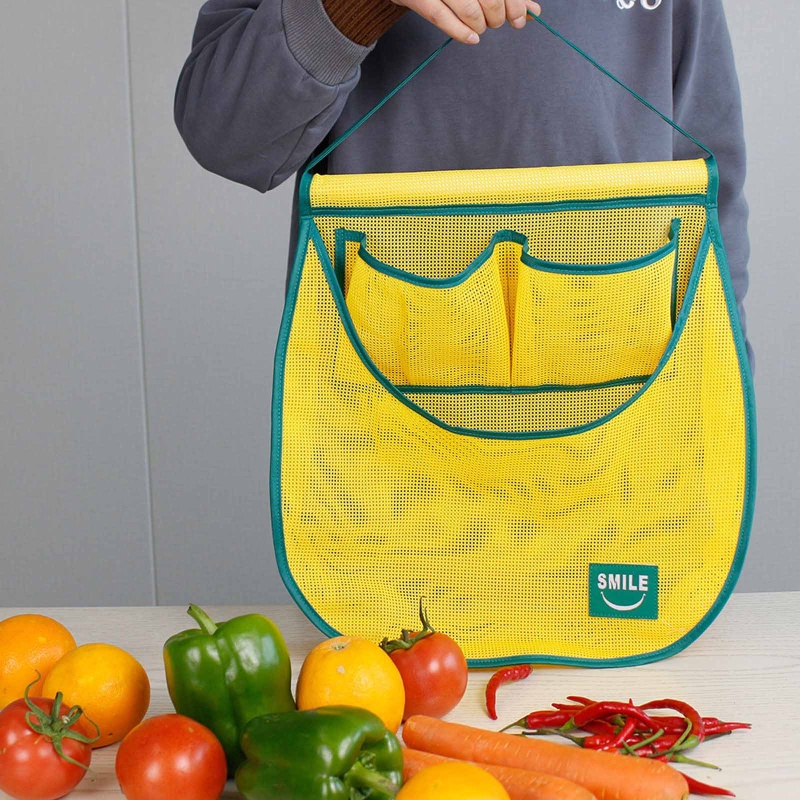 Túi Lưới Đựng Rau Củ Quả Treo Tường Tiện Lợi