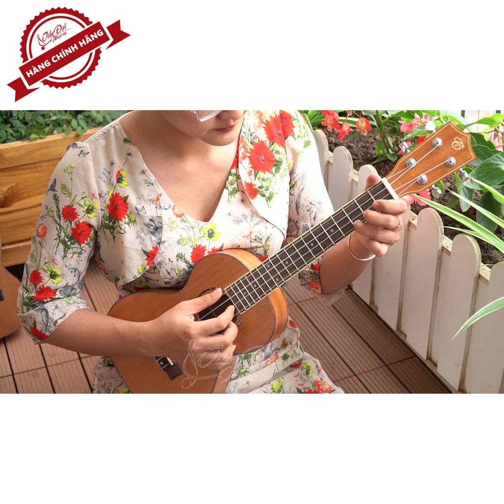 [Bảo Hành 12 Tháng] Đàn Ukulele Tenor Chard 18 Phím, 26 Inch Gỗ Thông Cao Cấp Siêu Bền