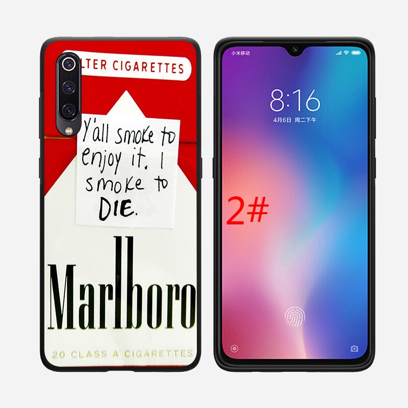 Ốp Điện Thoại Tpu Silicon Mềm Hình Logo Marlboro Cho Redmi Note 9 Pro Max 9s 9t Sxa39