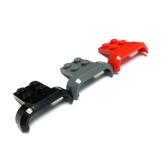 Gạch Lego bảo vệ bánh xe, vành bánh xe 2 x 3 x 1 / Lego 28326:  Vehicle, Mudguard 4 x 3 x 1 with Arch Curved