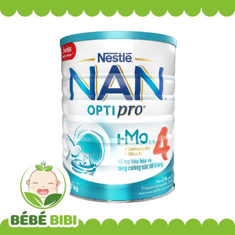 [HSD 2022] Sữa bột NESTLE NAN OPTIPRO 4 dinh dưỡng 1.7kg (date xa - chính hãng)