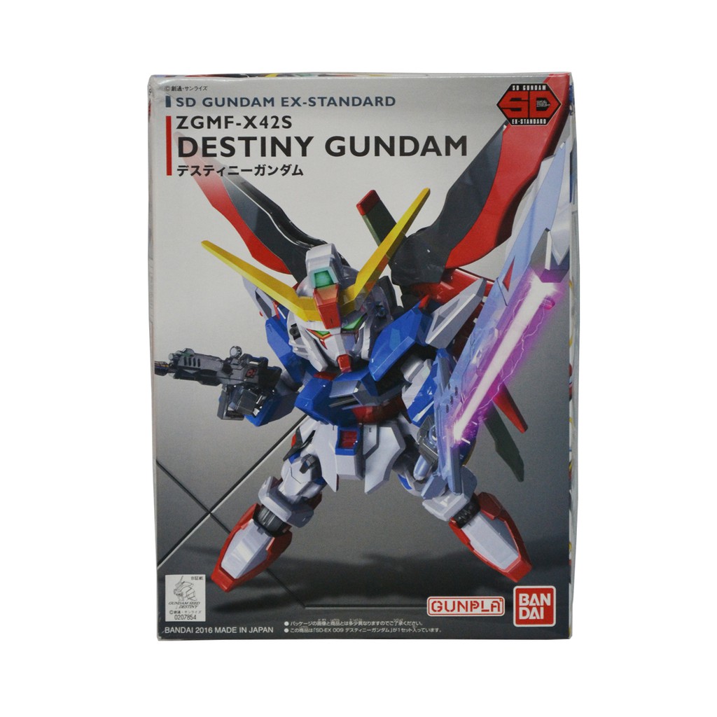 Mô Hình Gundam Bandai SD 09 Destiny Gundam EX Standard Gundam Seed Destiny