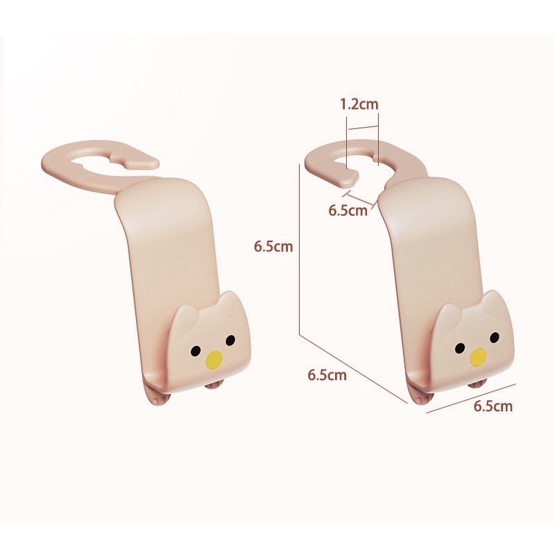Móc treo đồ ghế phía sau ô tô