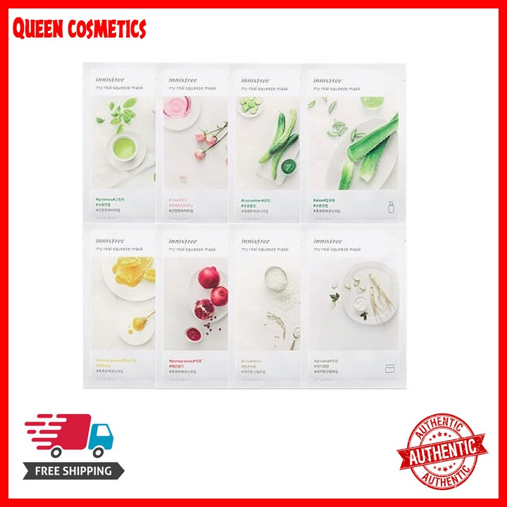 Mặt Nạ Giấy Innisfree My Real Squeeze Mask | BigBuy360 - bigbuy360.vn