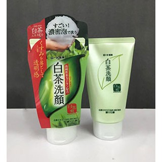 Sữa rửa mặt trà xanh Rohto Shirochasou green tea foam 120g