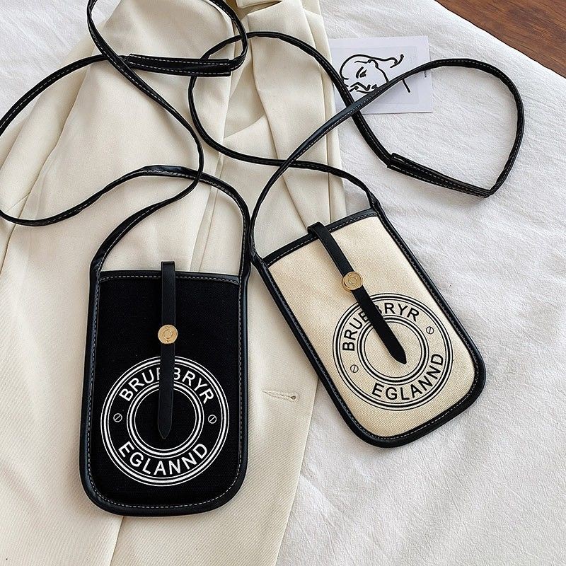 Túi Đeo Chéo Canvas Mini In Chữ 097