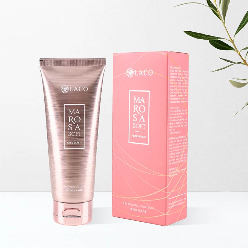 Sửa rửa mặt Marosa giúp làm sạch dầu, nhờn tuýp 100ml - HL030