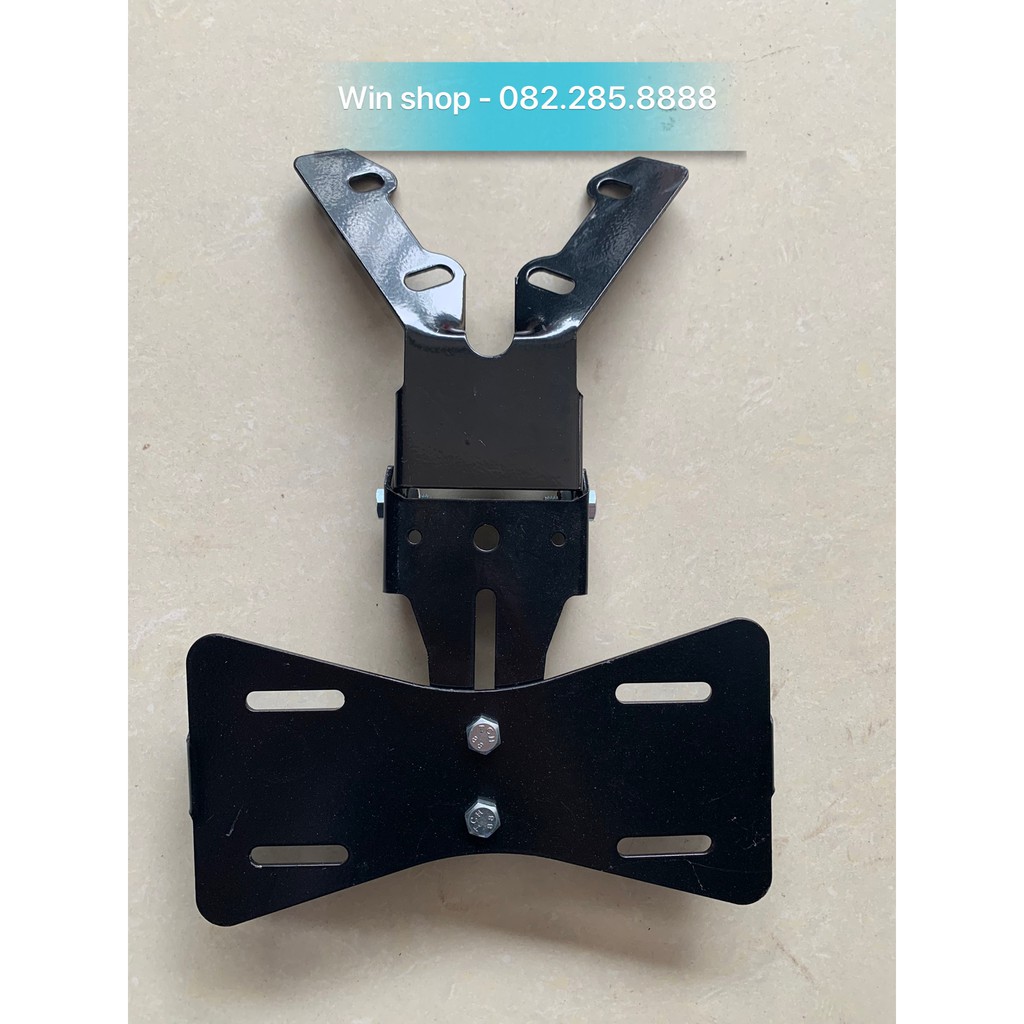 Pát biển gập Exciter 150/155/winner mẫu mới nhất - màu đen thời trang phù hợp mọi màu xe