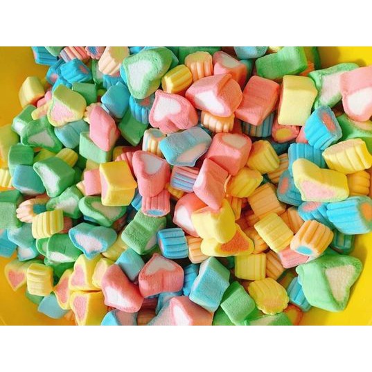 Kẹo bông gòn mix đủ vị - giá sỉ 100g / 250g / 500g