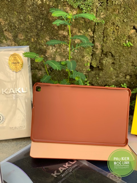 Combo kính + Bao da Chính hãng Kaku cho Samsung Galaxy Tab A8 2019 T295