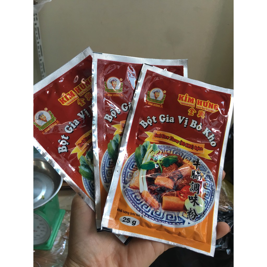 Gia vị bò kho Kim Hưng gói 25g