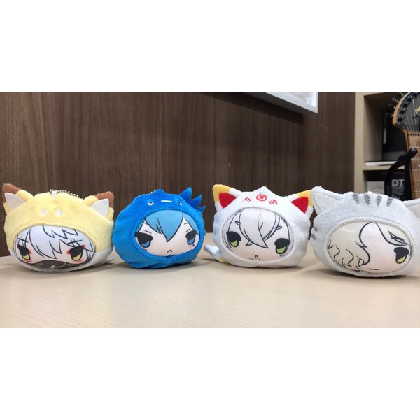 Móc khóa bông Minnanokuji Touken Ranbu Hanamaru Prize Sayo Samonji Petit Marukko mascot chính hãng Nhật Bản