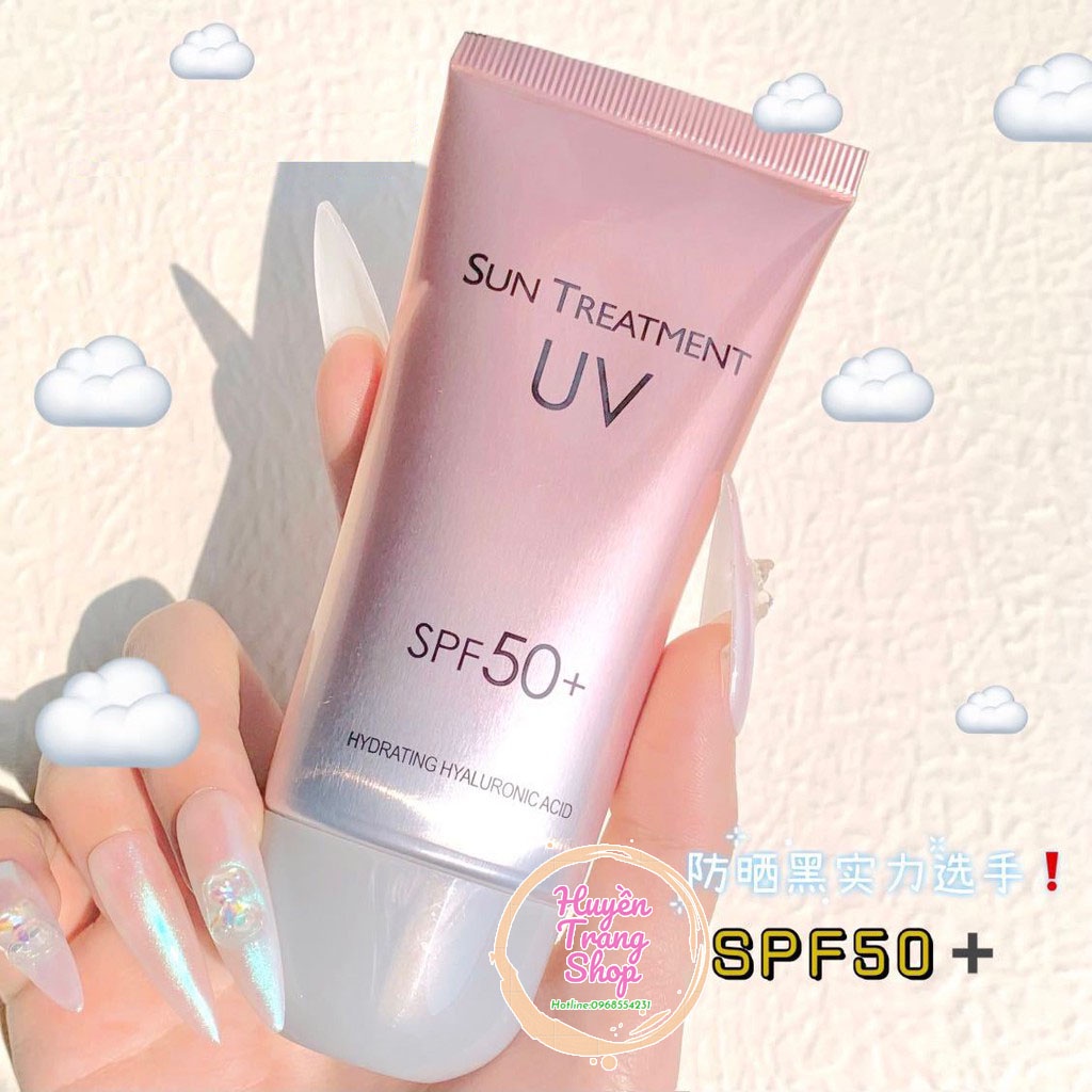 Rẻ quá luôn nè Kem Chống Nắng Trắng Hồng Da SUN TREATMENT SPF50+