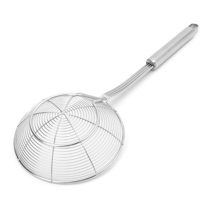 HO Solid Spider Strainer Skimmer Ladle Stainless Steel Kitchen Utensil Tool