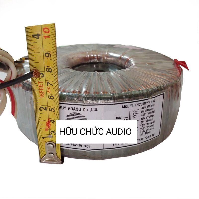 Biến áp 2U tăng phô xuyến 40V - 750W đồng 100%
