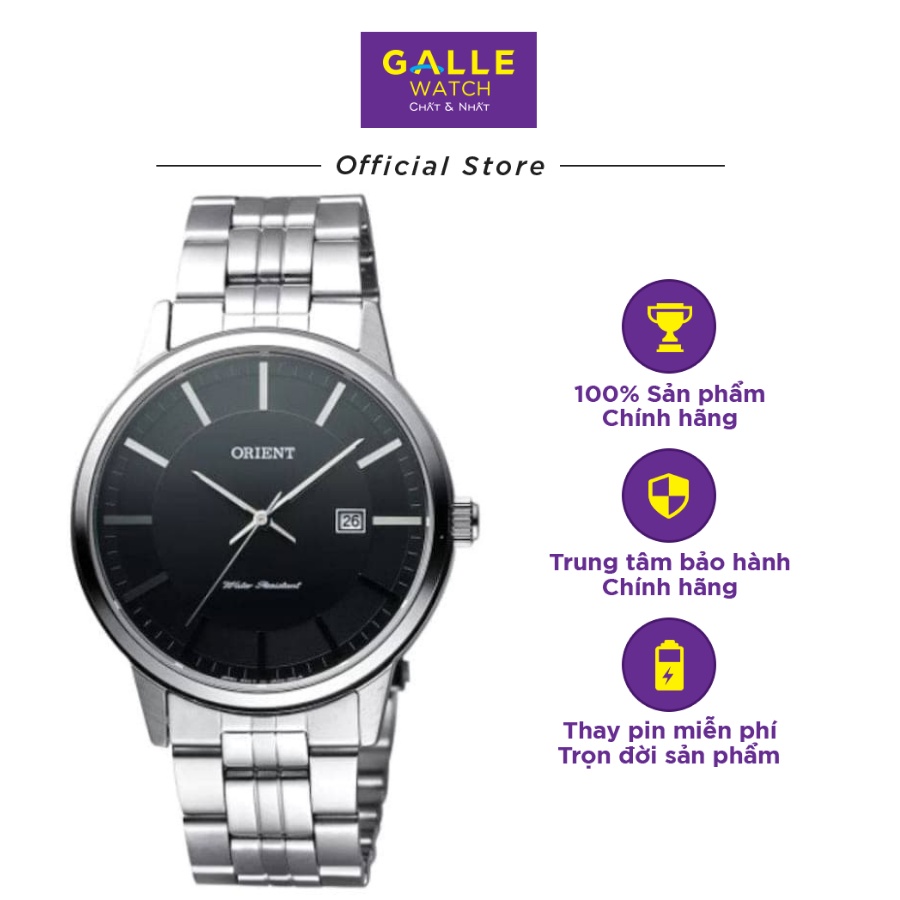 Đồng hồ nữ Orient FUNG7003B0 kính Sapphire chống xước, chống nước 5 ATM, dây thép không gỉ cao cấp, chính hãng Nhật Bản