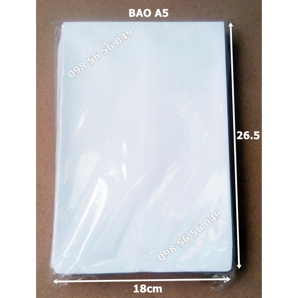 Bao Thư Trắng A5 [ 100 Cái / Xấp ]