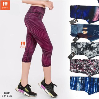 QUẦN LỬNG TẬP GYM YOGA BÔNG HOẠ TIẾT GYMME 17018