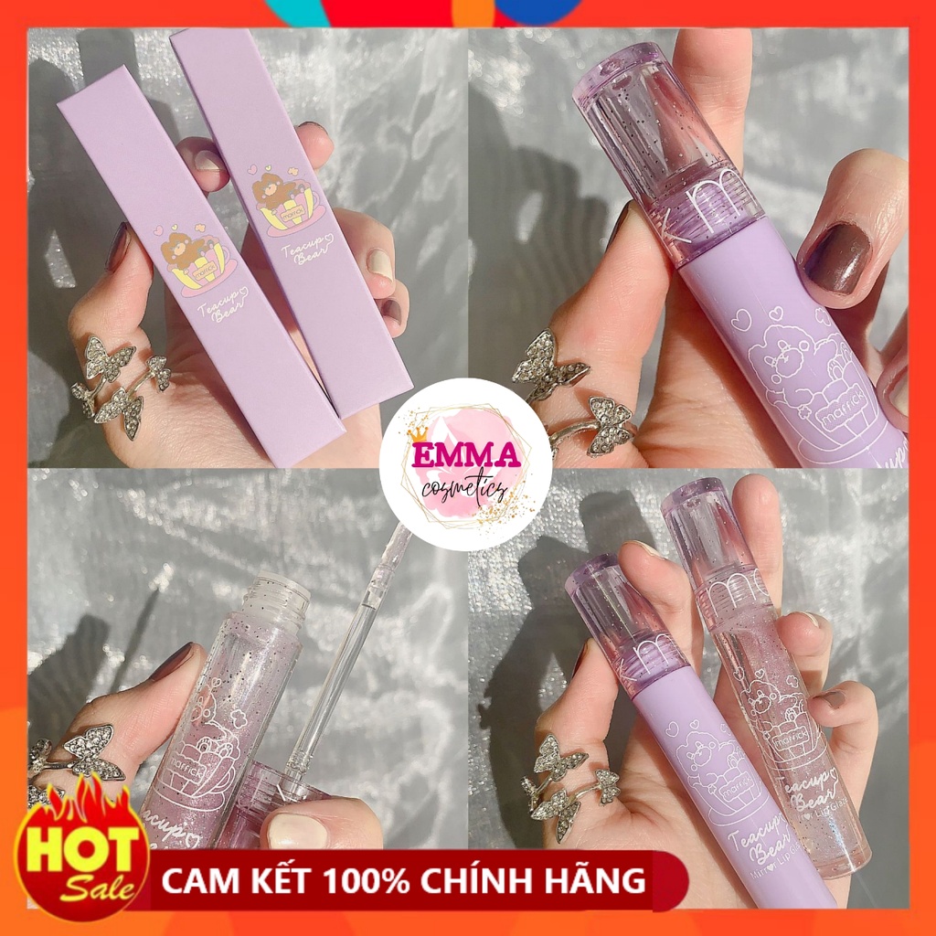 Son bóng MAFFICK Teacup Bear Mirror Lip Glaze