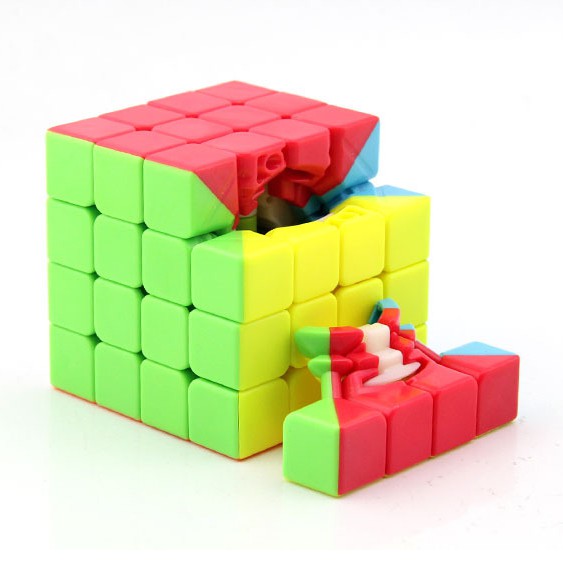 Đồ chơi phát triển trí tuệ Rubik QIYI 4x4x4 khôi lập phương HM050 - Quay Tốc Độ, Trơn Mượt, Bẻ Góc Tốt