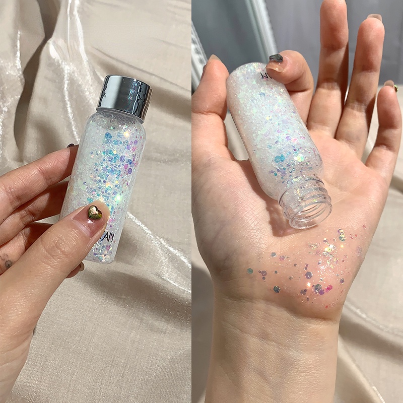 Phấn Mắt Dạng Gel Ánh Kim Tuyến Lấp Lánh Nhiều Màu Sắc