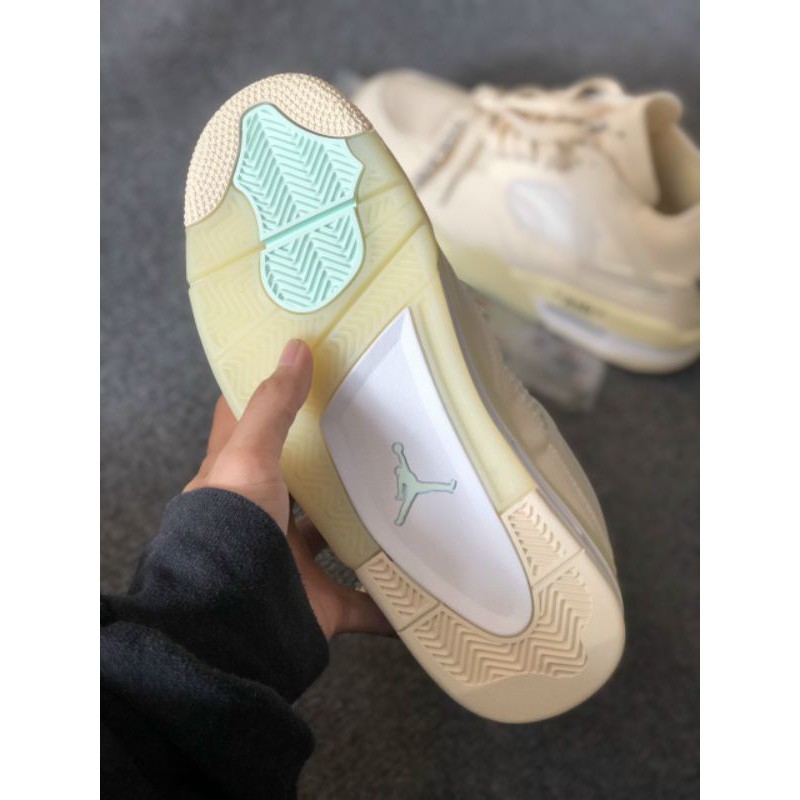 Giày Sneaker Jordan 4  air Of wite size 36-43 Box + hộp bảo vệ [fullbox] | BigBuy360 - bigbuy360.vn