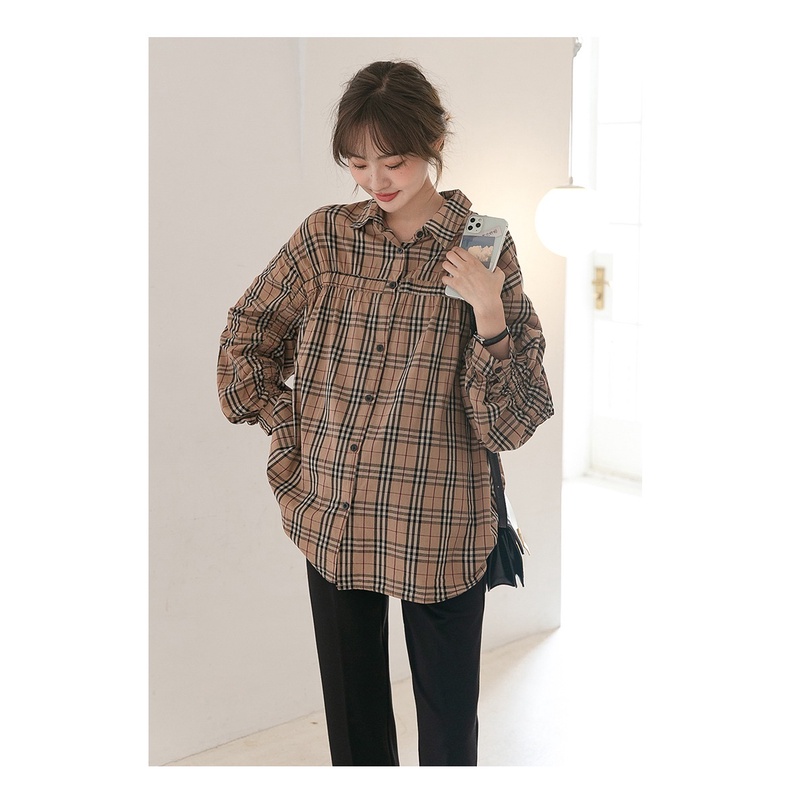 Áo Bầu Xinh Sơ Mi Bầu Xinh AB273