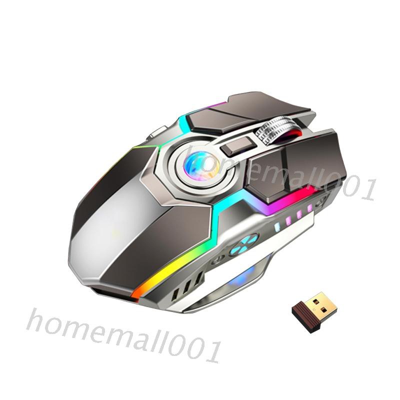 3500DPI 2.4Ghz 7Key Wireless Gaming LED RGB USB Charge Mouse Slient Microswitch