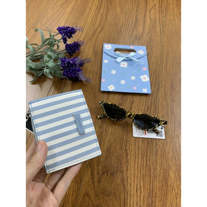 Ví đựng thẻ Mango - hxt Nga kèm bill