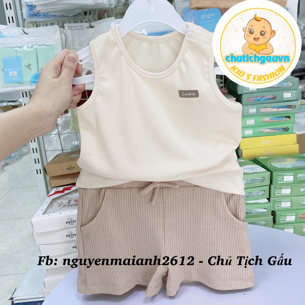 [ COOKIE ] Áo ba lỗ / Quần đùi bé trai, bé gái hãng Cookie