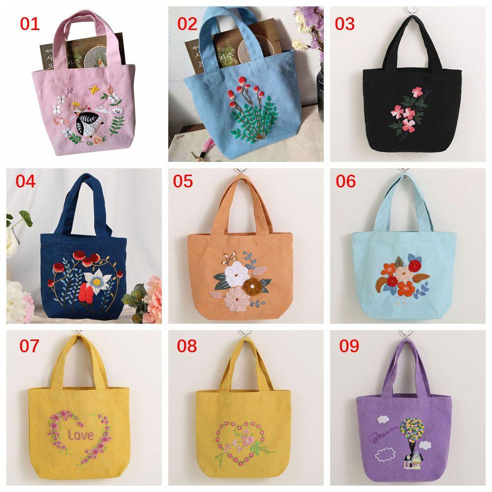 Túi Canvas Thêu Thủ Công Dành Cho Người Mới Bắt Đầu