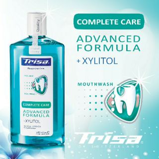 Nước súc miệng 5 tặng 1không có cồn trisa complete care 500ml