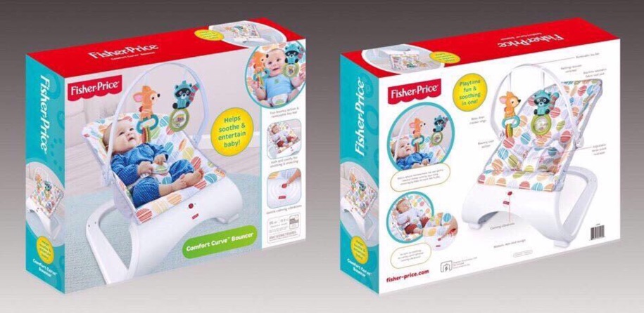 Ghế rung Fisher Price hàng chính hãng