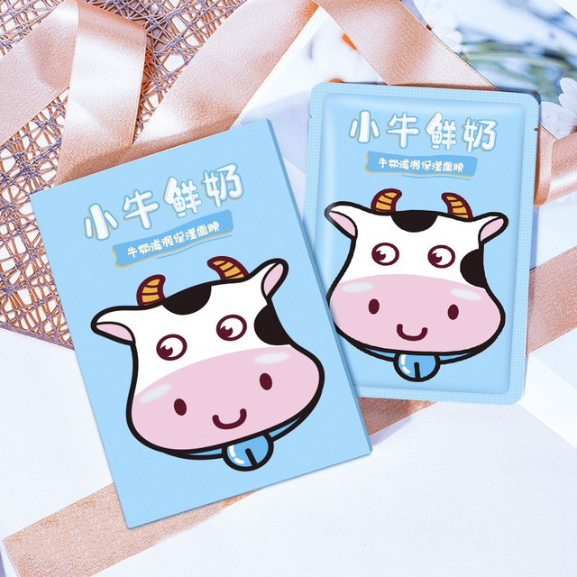 Mặt Nạ Bò Sữa QISE Calf Milk Mask Lụa, Trắng Da, Thu Nhỏ Lỗ Chân Lông, Làm Dịu Da, Dưỡng Ẩm Nhẹ Nhàng Chính Hãng